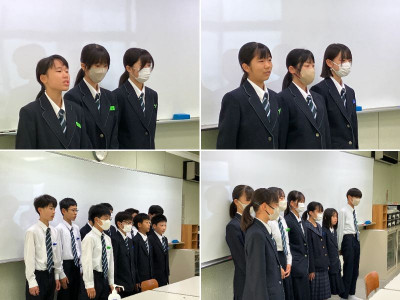 県新人　壮行会