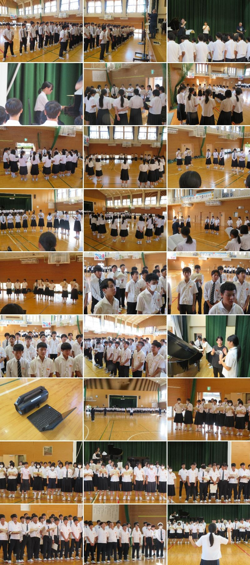 学年合唱　３年　修正
