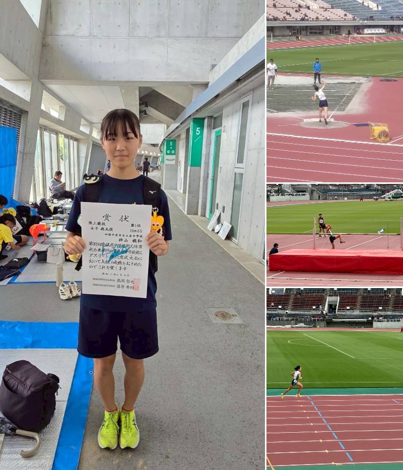 県新人　陸上