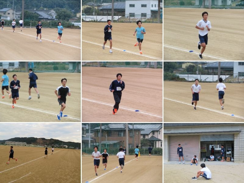 １１月１２日　駅伝練習　編集